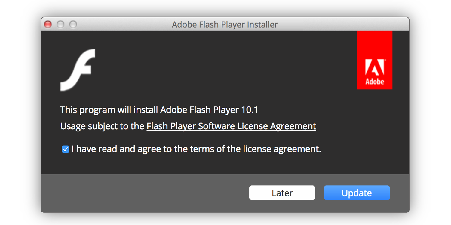 Downloading adobe flash player on mac